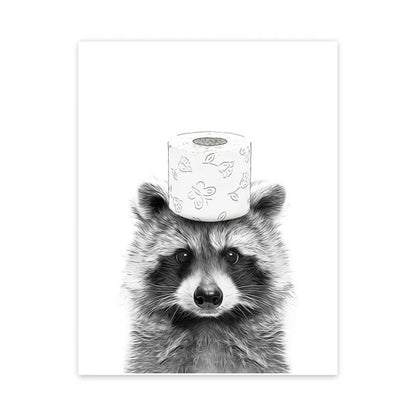 Funny Cute Animal Poster