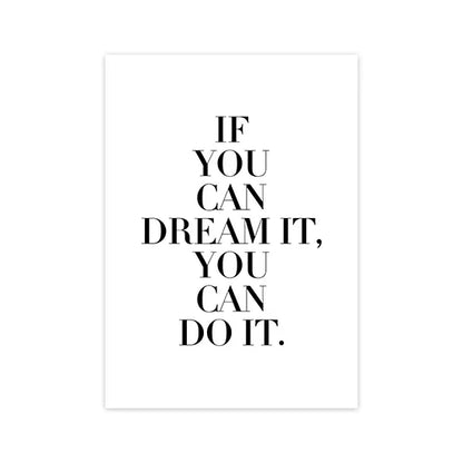 Minimalist Nordic Motivation
