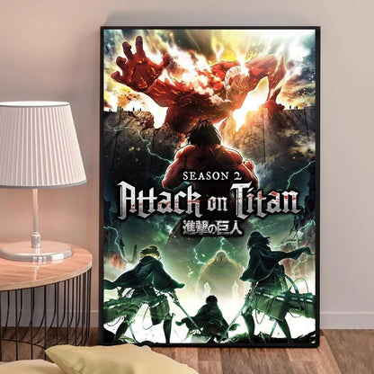 Anime A-Attack on Titans Poster