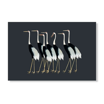 Red Crane Hokusai Eclectic Gallery Poster