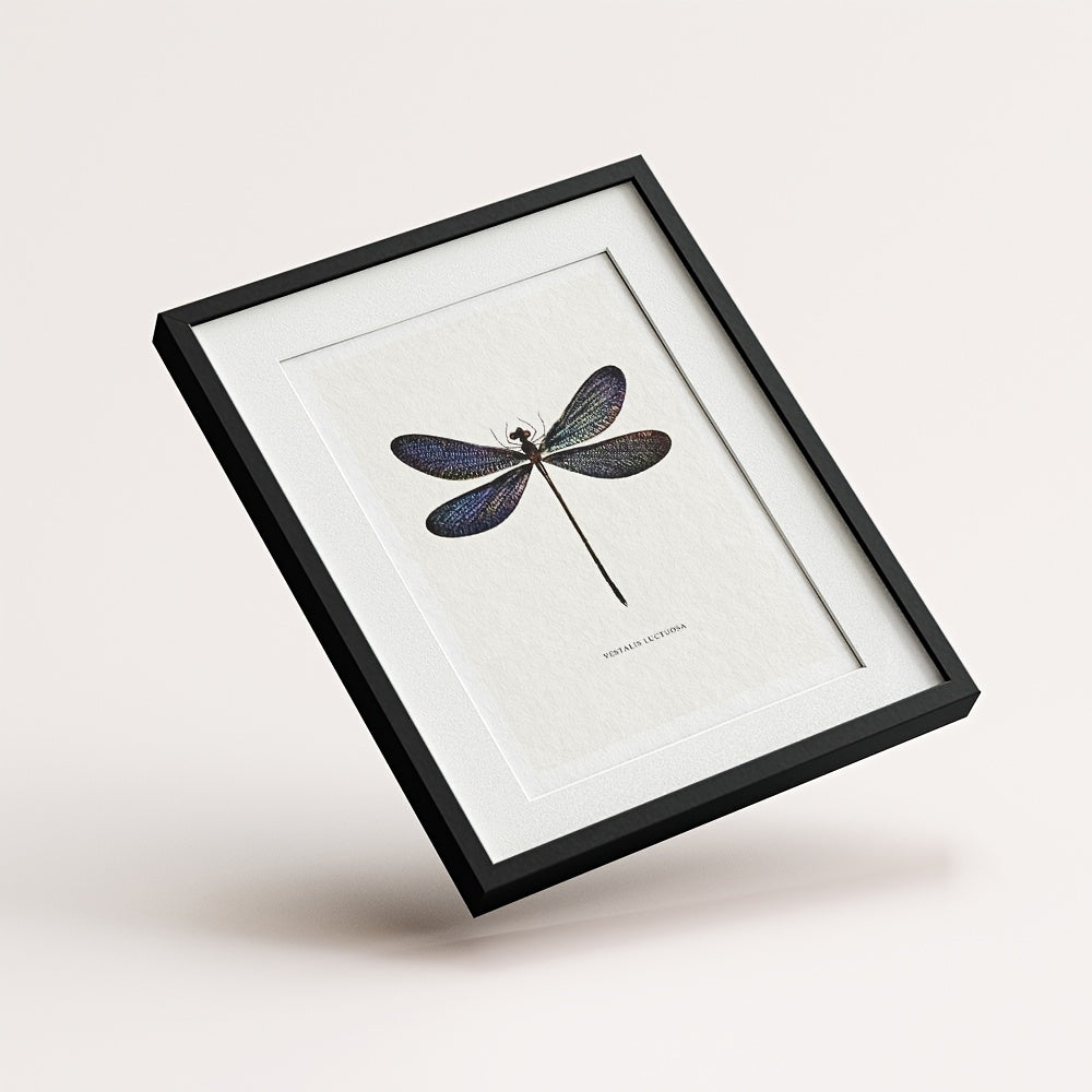 Minimalist dragonfly wall decor in A5, A4, A3, A2 sizes
