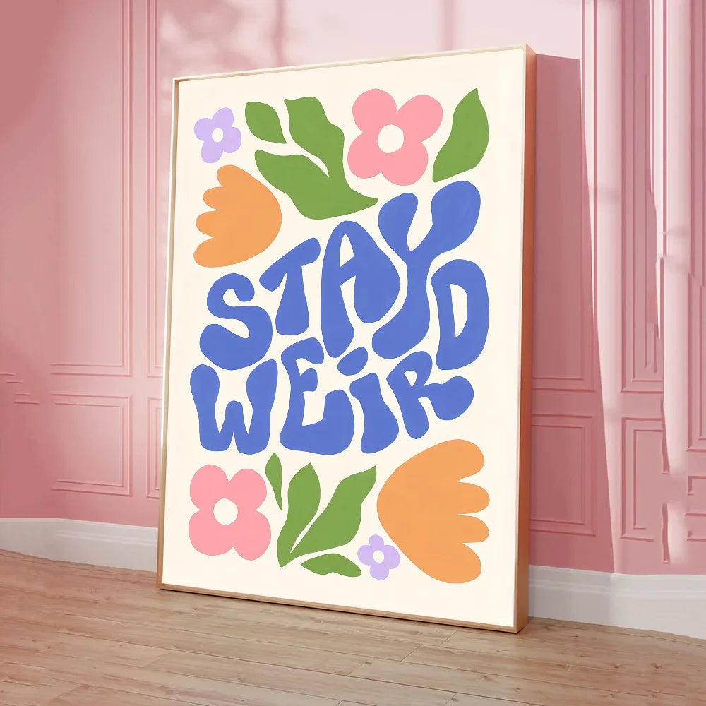 Romantic love message art print for cozy and stylish decor
