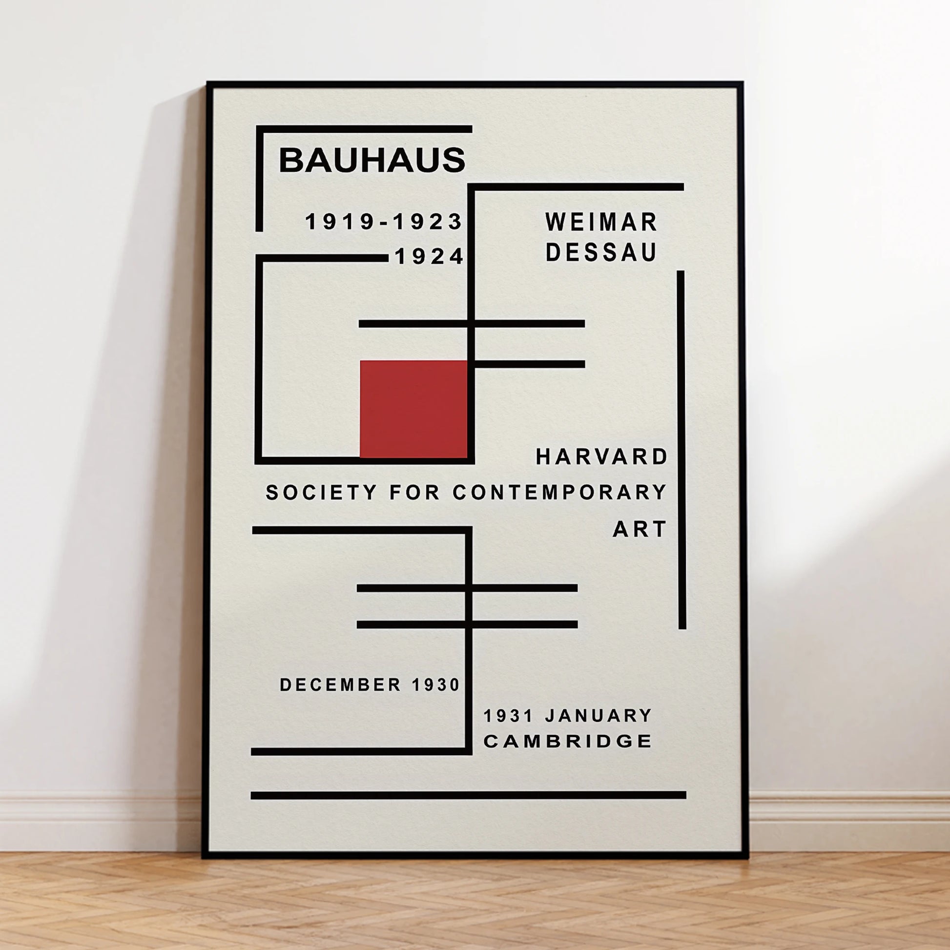 Minimalist black and white line poster for home interior styling

