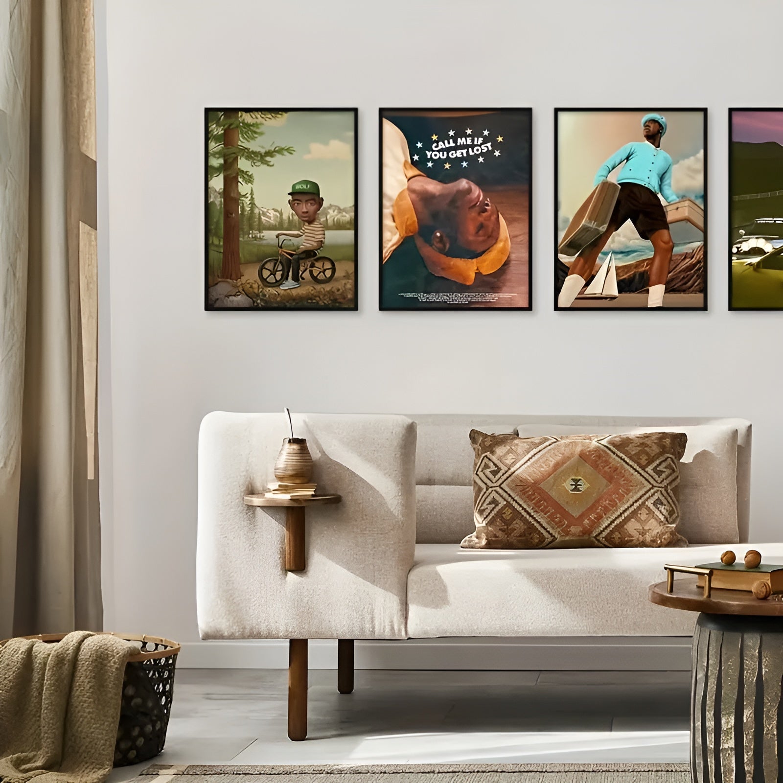 Call Me If You Get Lost modern art canvas poster set for music lovers
