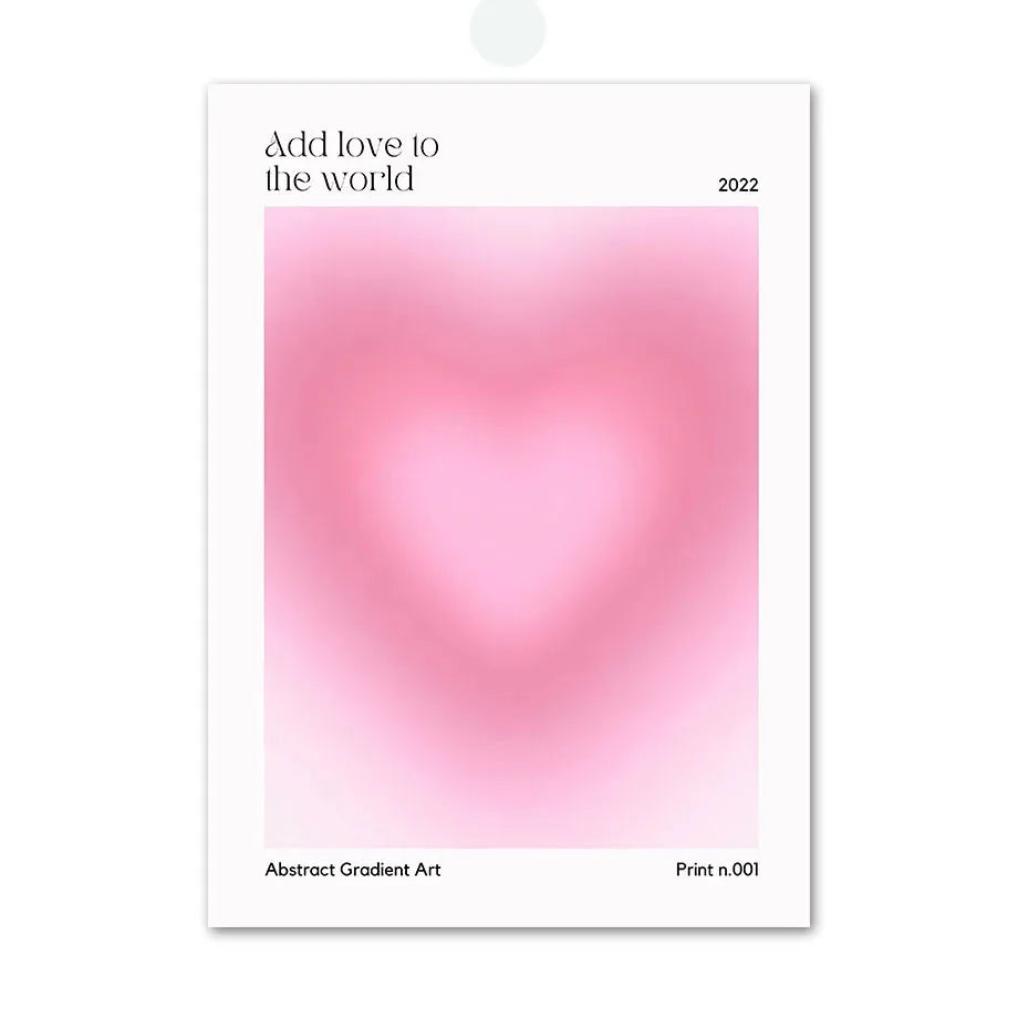 Pink angel number design canvas painting for contemporary living rooms

