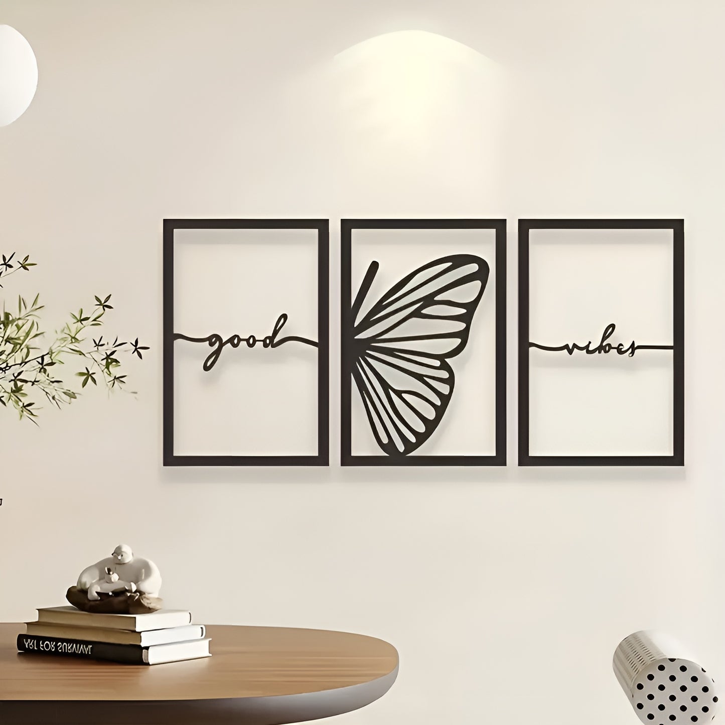 Decorative butterfly metal wall art set for unique and sophisticated home decor
