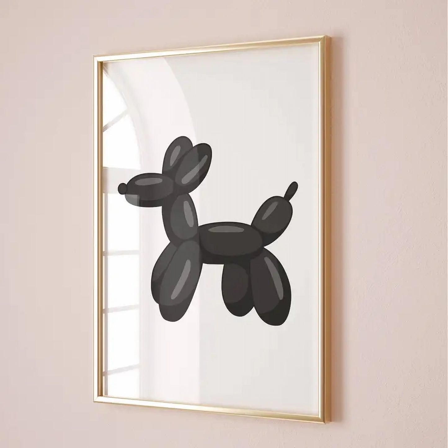 Frameless wall art featuring black and white bow tie designs
