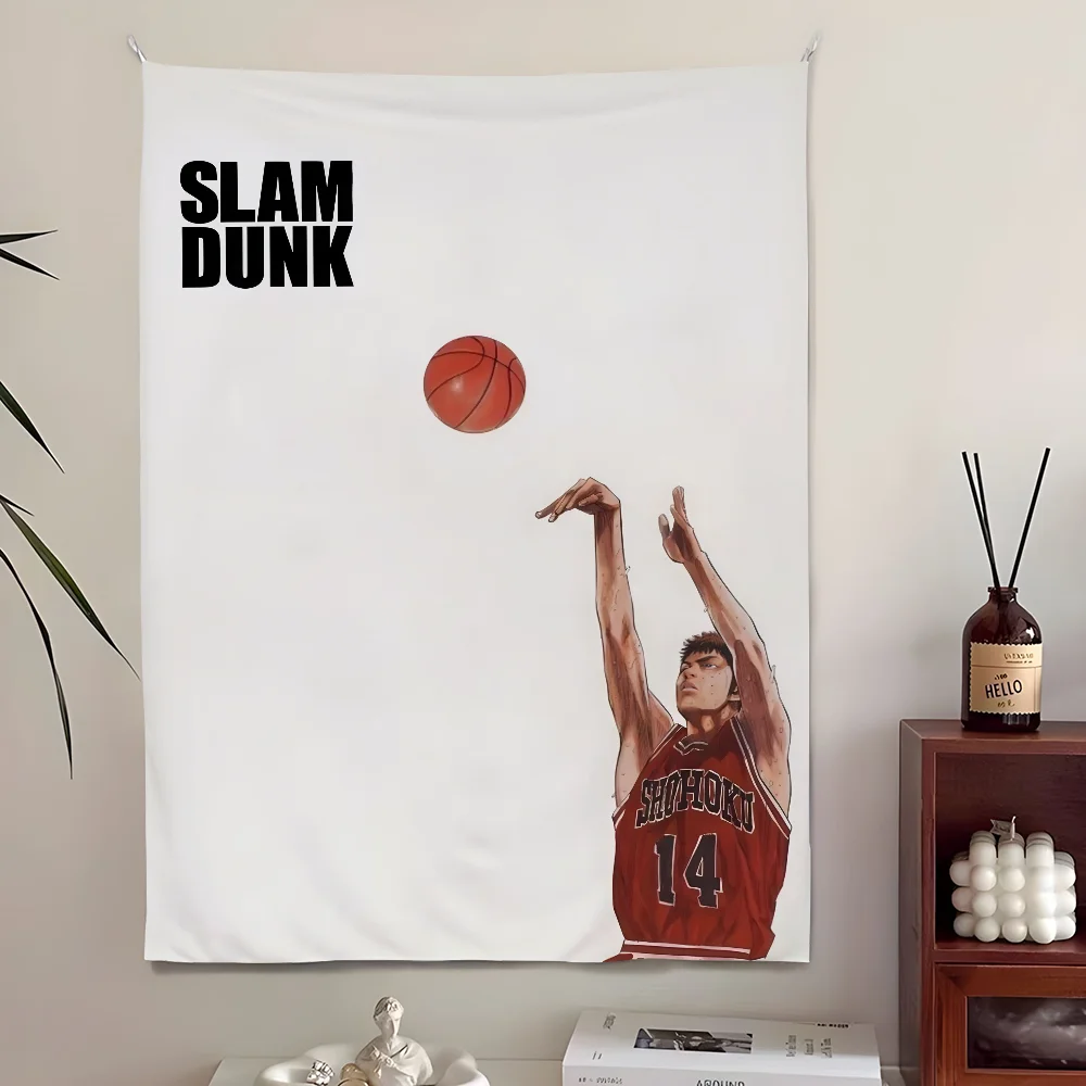 Basketball anime Slam Dunk tapestry for dorm and studio

