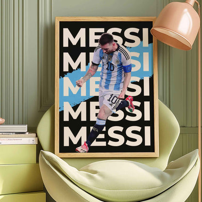 Leo Messi Sports Poster