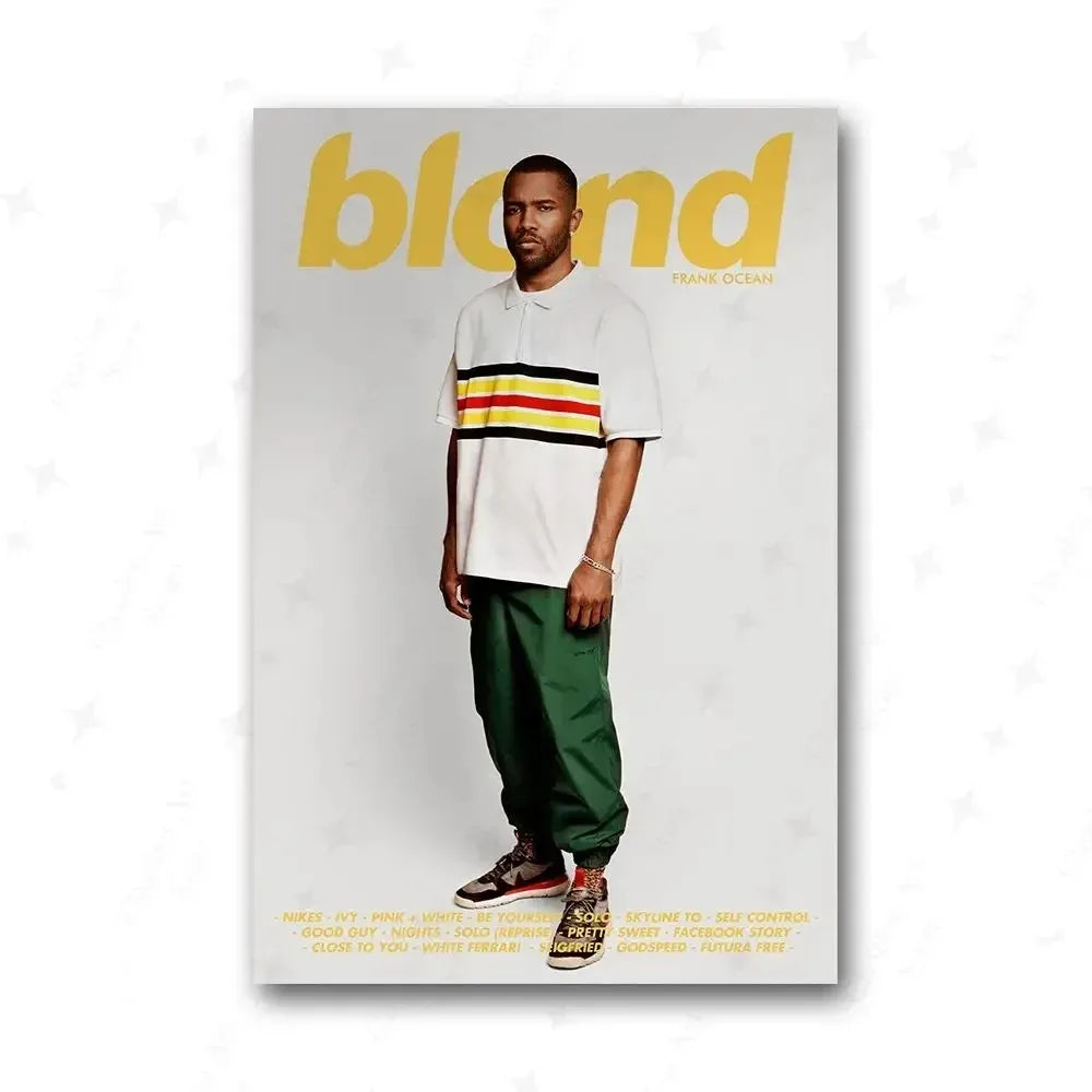 Music band style poster featuring hip hop and rap elements

