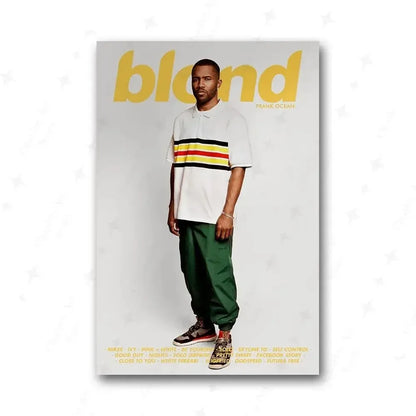 Music band style poster featuring hip hop and rap elements

