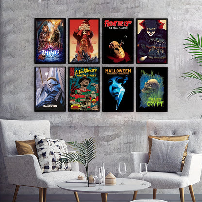 Classic horror movie posters for man cave and bedroom decoration
