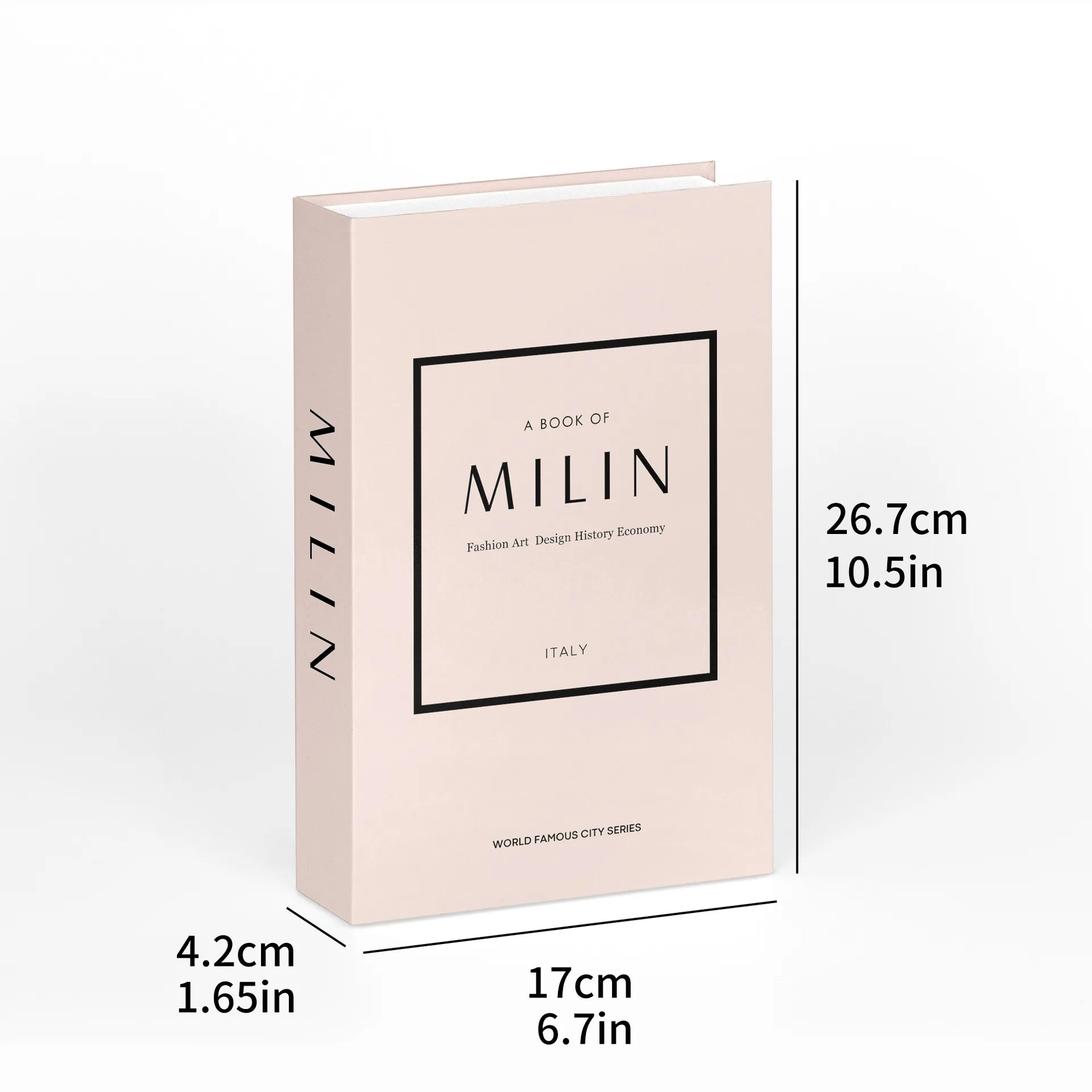 Modern aesthetic book ornaments for living room and study

