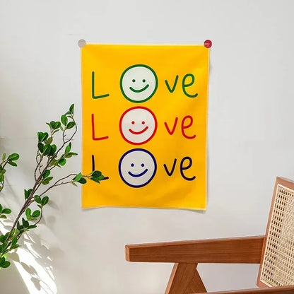 Stylish room background tapestry for aesthetic decor

