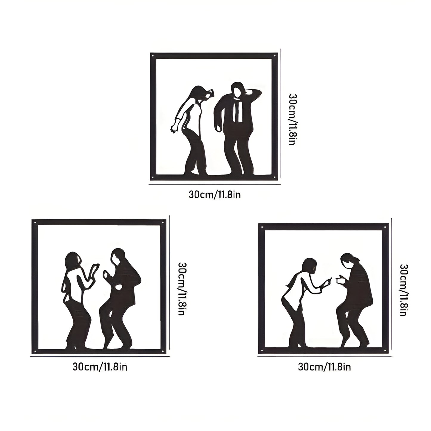 Vintage Pulp Fiction Dance Wall Art for Home Theater and Bedroom
