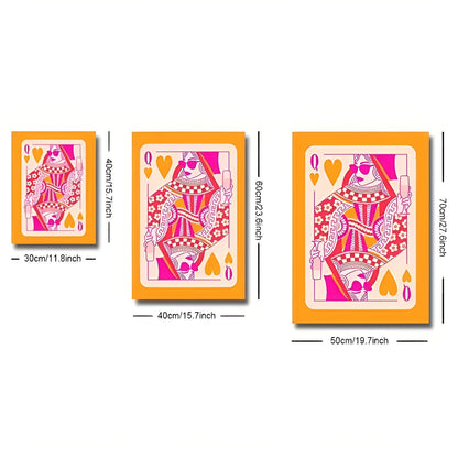 Set of 3 Pink Orange Preppy Y2k Prints