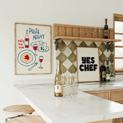 Y2K aesthetic gallery wall canvas print for trendy spaces

